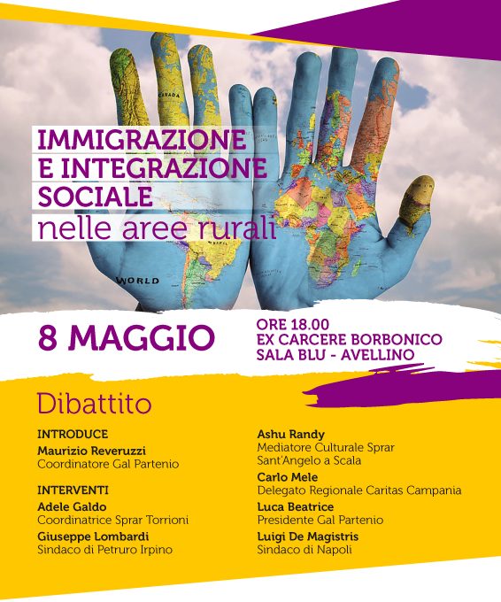 IMMIGRAZIONE E INTEGRAZIONE SOCIALE NELLE AREE RURALI – EX CARCERE BORBONICO SALA BLU AVELLINO
