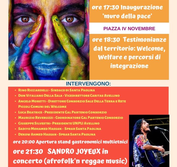A Santa Paolina “I colori dell’accoglienza”